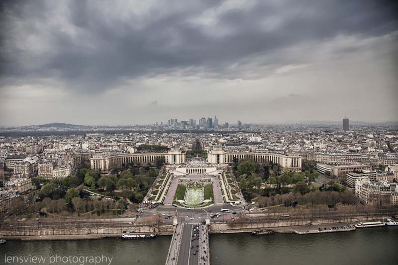 Trocadero From Eiffel Tower