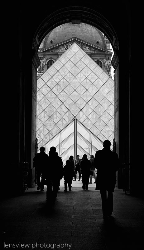 Glass Pyramid - The Louvre