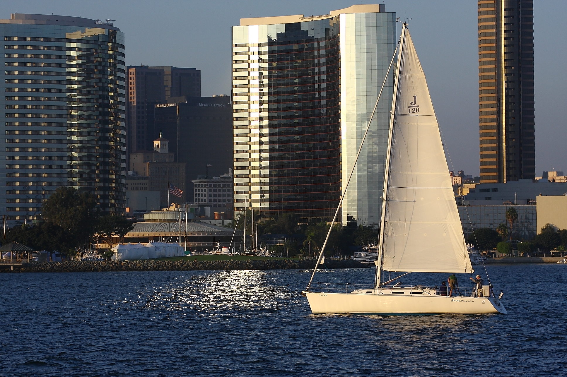 San Diego Downtown from Coronado 2