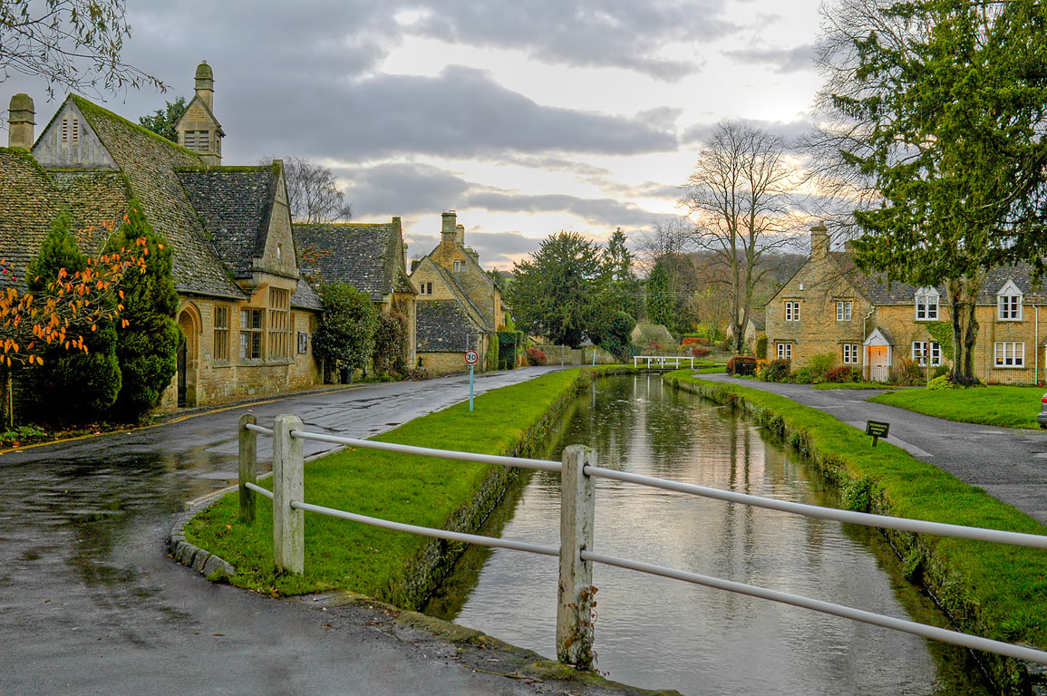 Rainy morning, Lower Slaughter (4061)