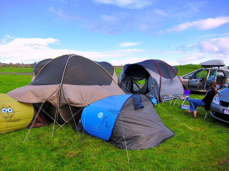 Portree - Campsite again