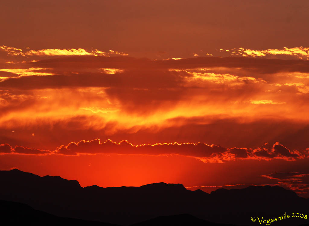 Red sky