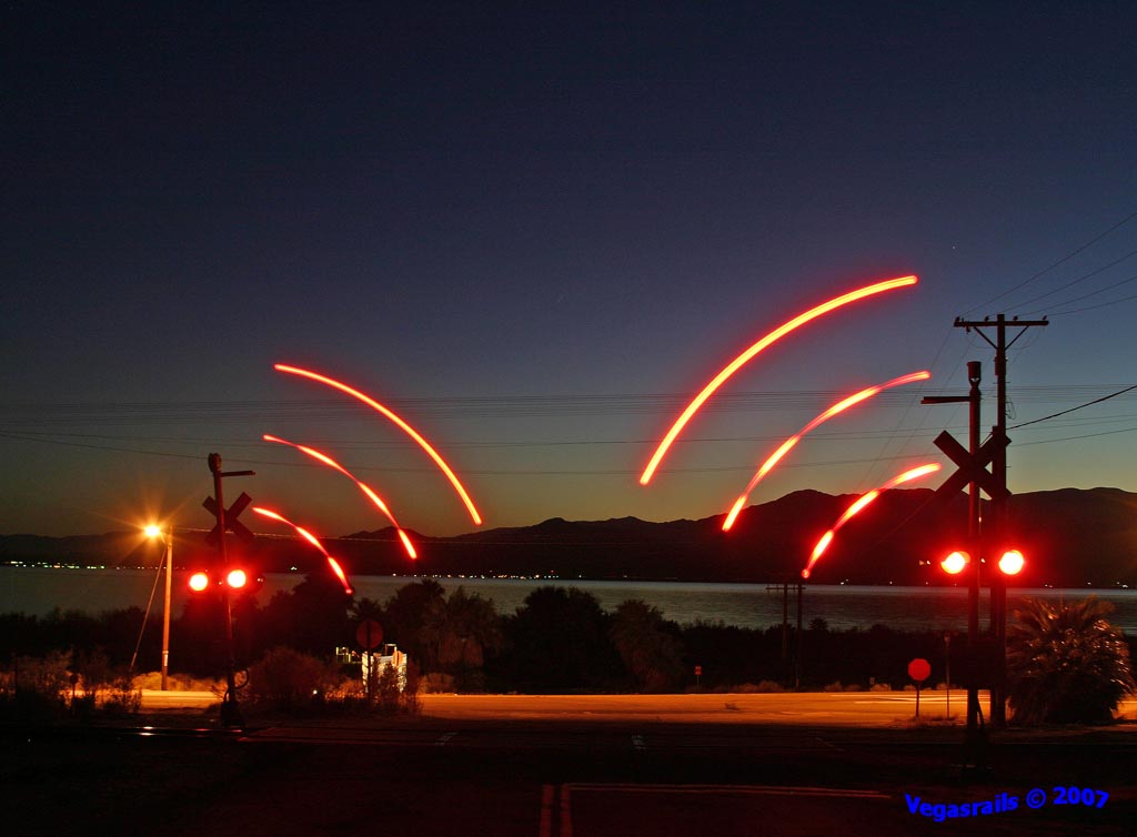 Sunset crossing