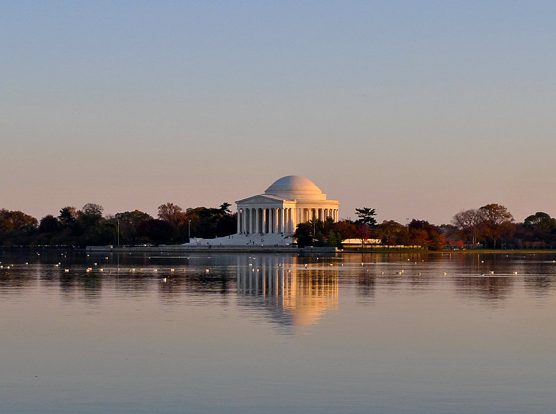 Dusk on the Tidal Basin (Side Light Challenge)