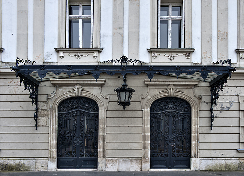 Festetics Palace, front doors