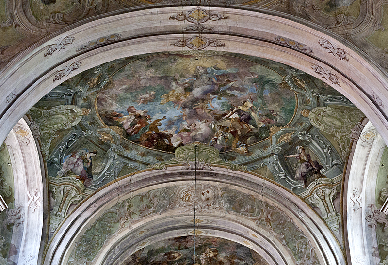 Carmelite Monastery, frescoes by Franz Anton Maulbertsch