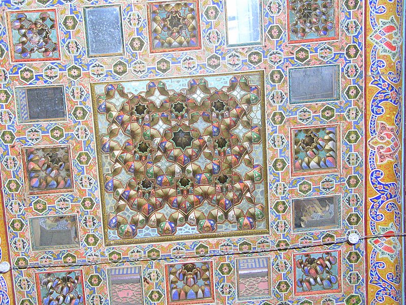 Bukhara - Ark Fortress interior - ceiling detail