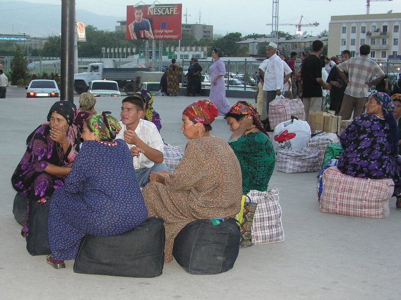 Ashghabad train station - Turkmenistan travelers