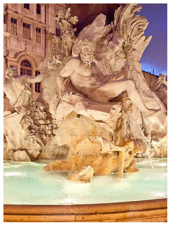 La Fontana dei Quattro Fiumi