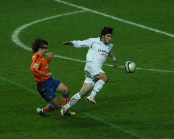 Gomez Fouled