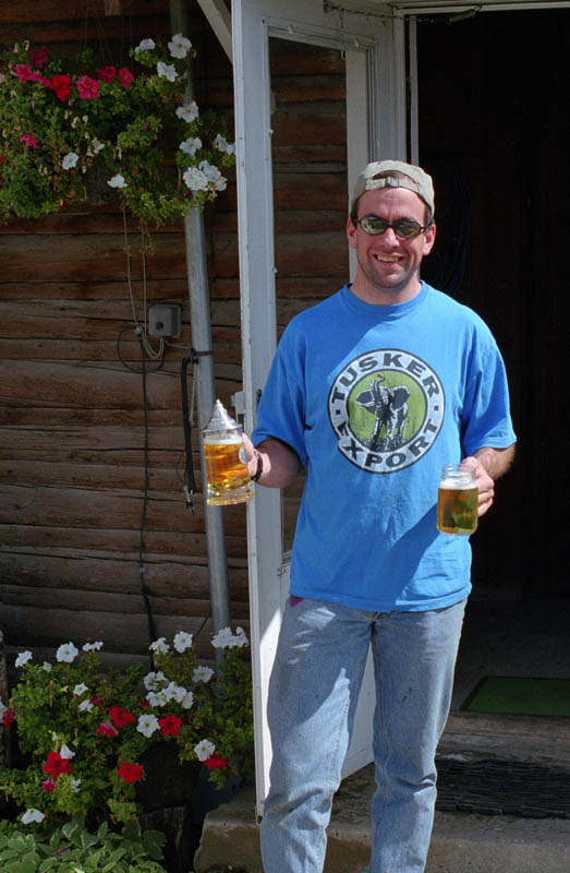 Chris, the beer boy