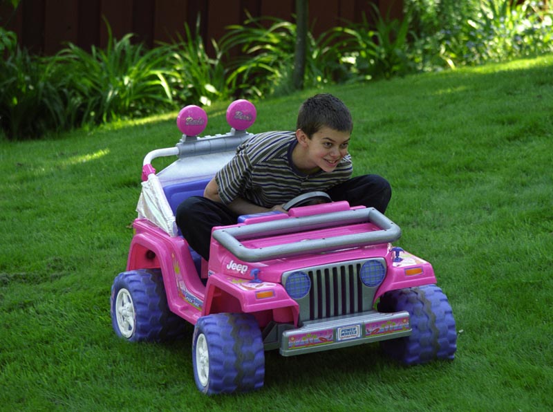 carl highjacked heidis barby jeep