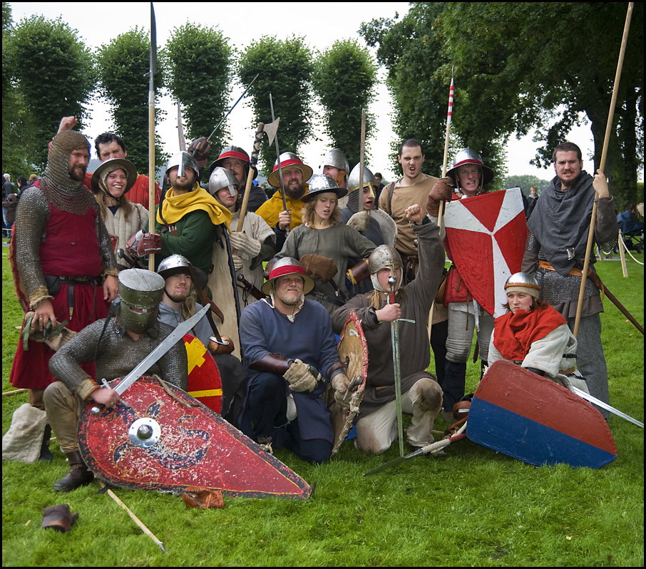 Medieval warriors.........