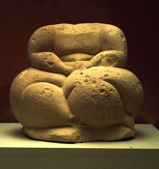 Prehistoric statuette, National Museum of Archaeology