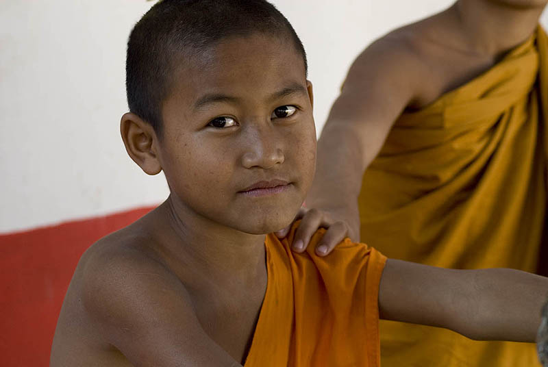 Novice monk, Kengtung, Myanmar