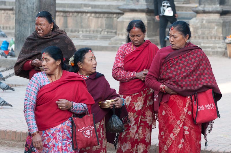 Nepali women friends