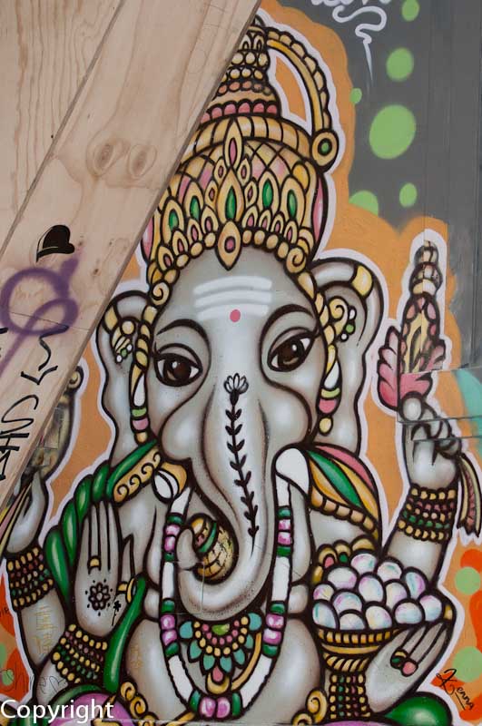 Hindu elephant god Ganesha