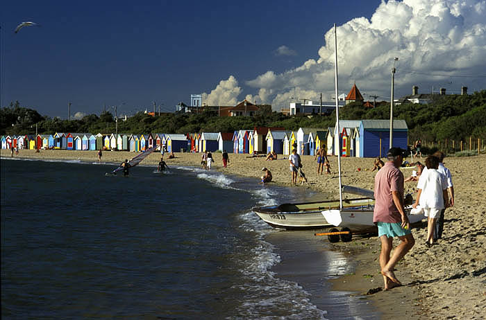 Bathing Boxes at Brighton