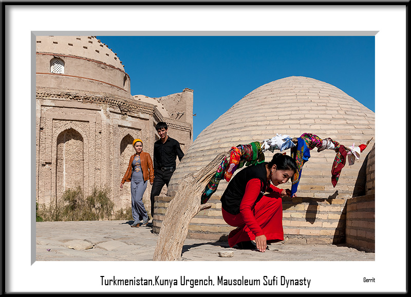 Turkmenistan, Kunya Urgench, Mausoleum Sufi Dynasty