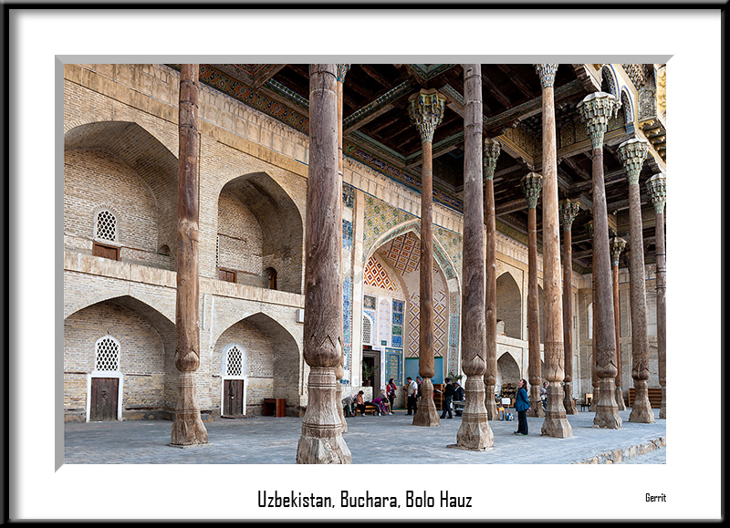 Uzbekistan, Buchara, Bolo Hauz