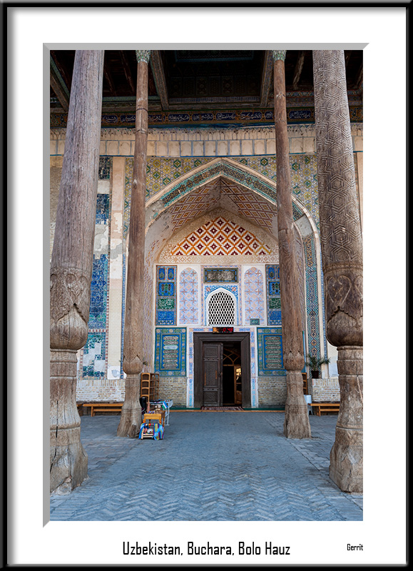 Uzbekistan, Buchara, Bolo Hauz