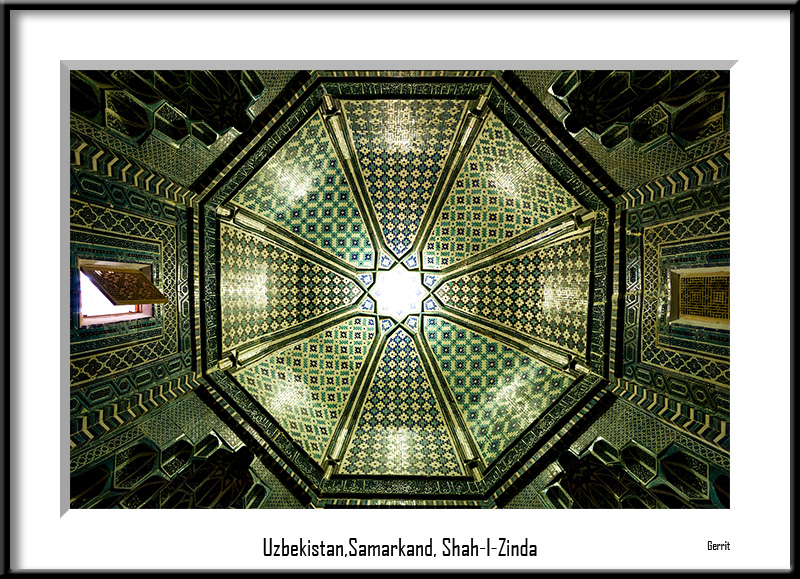 Uzbekistan, Samarkand, Shah-I-Zinda