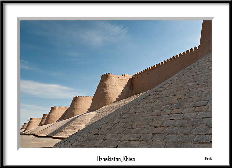 Uzbekistan,Khiva, wall