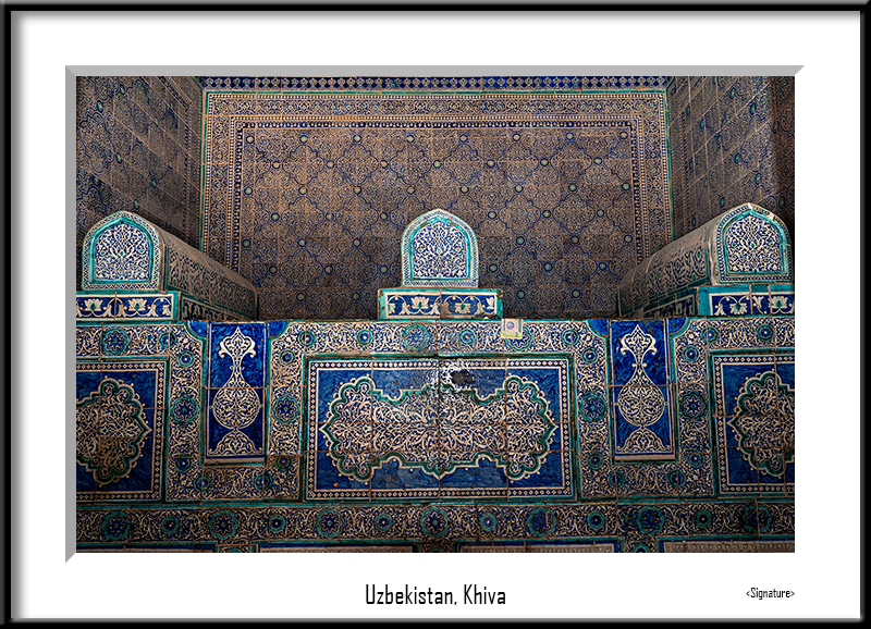 Uzbekistan, Khiva, Pahlavon-Maxmud-Mausoleum