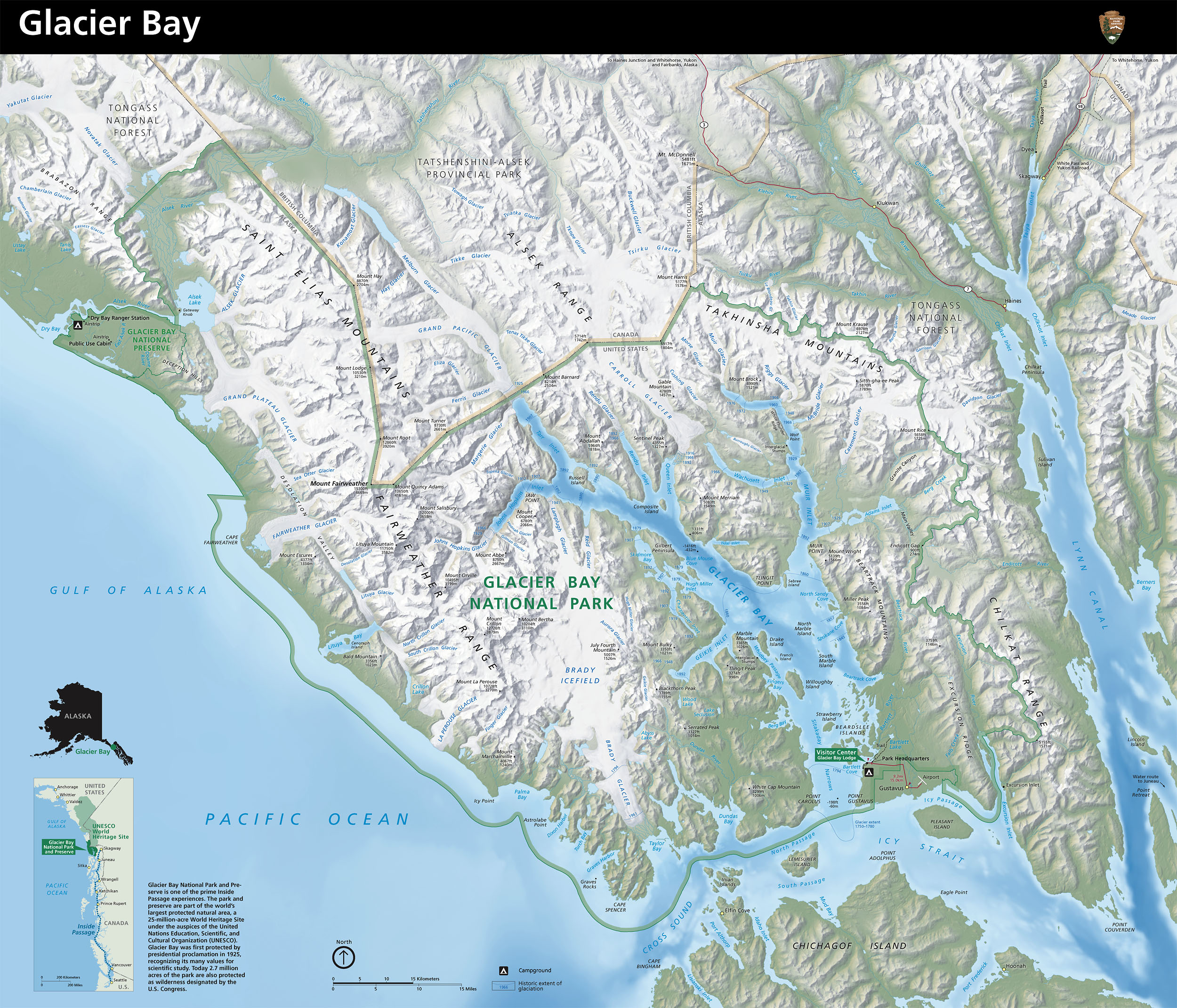 July 5  Begin our Glacier Bay National Park Boat Cruise