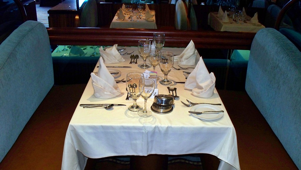 Our Table in the Dining Room