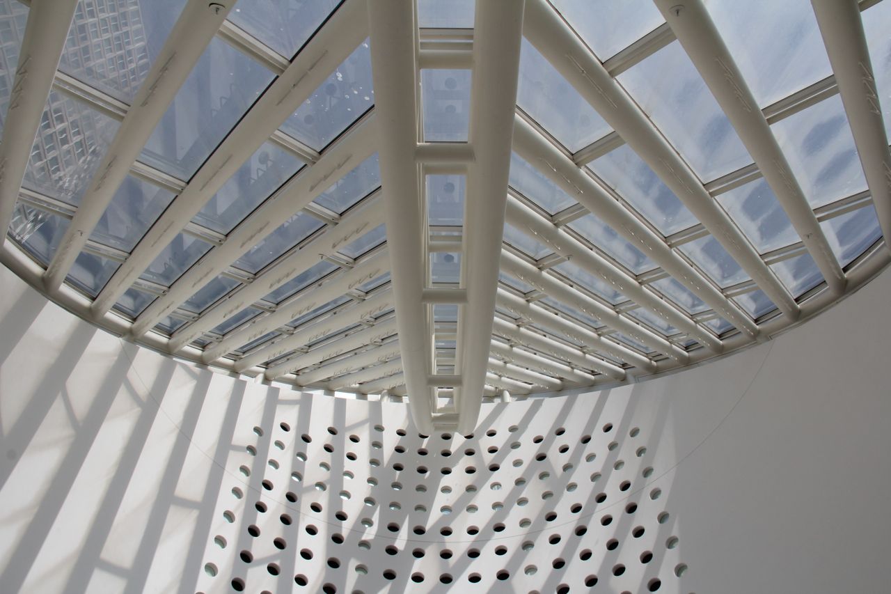 SFMOMA skylight of the turret