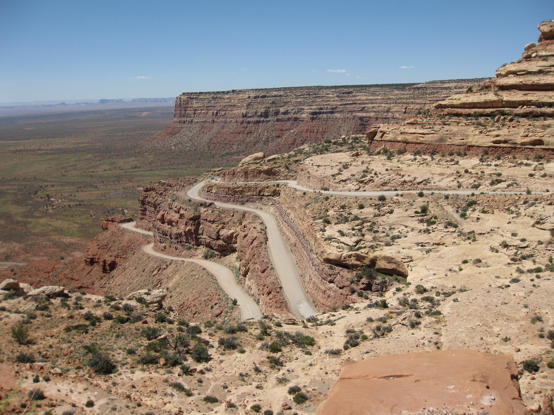 Gravel Mountain Pass in Utah (hwy 261)