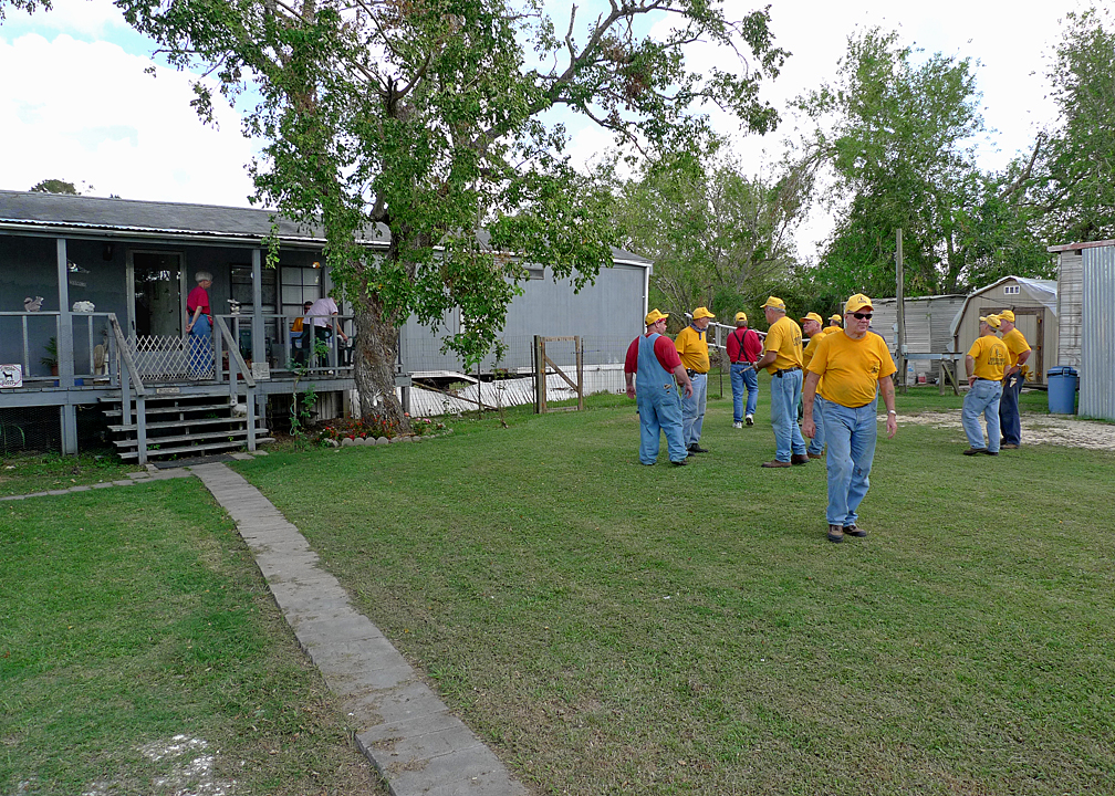 OUR NEXT JOB ASSIGNMENT ...... A MOBILE HOME WITH A LEAKING ROOF