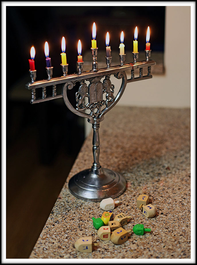 Saying Goodbye to Chanukah.