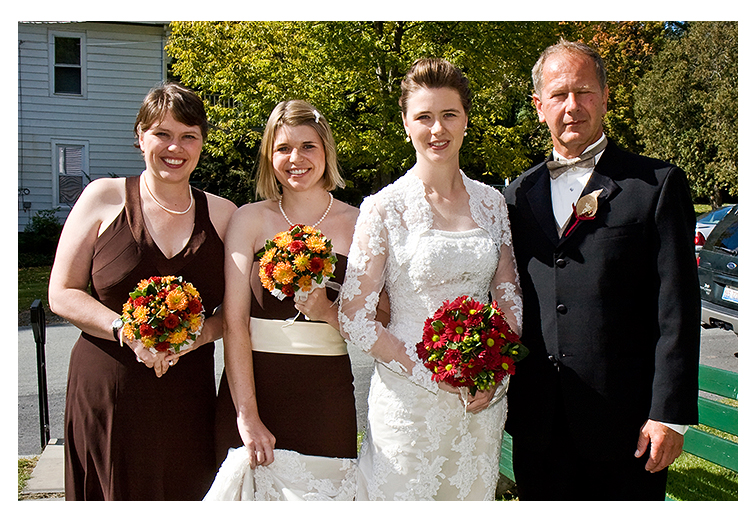 Escorting the Bride to the Church