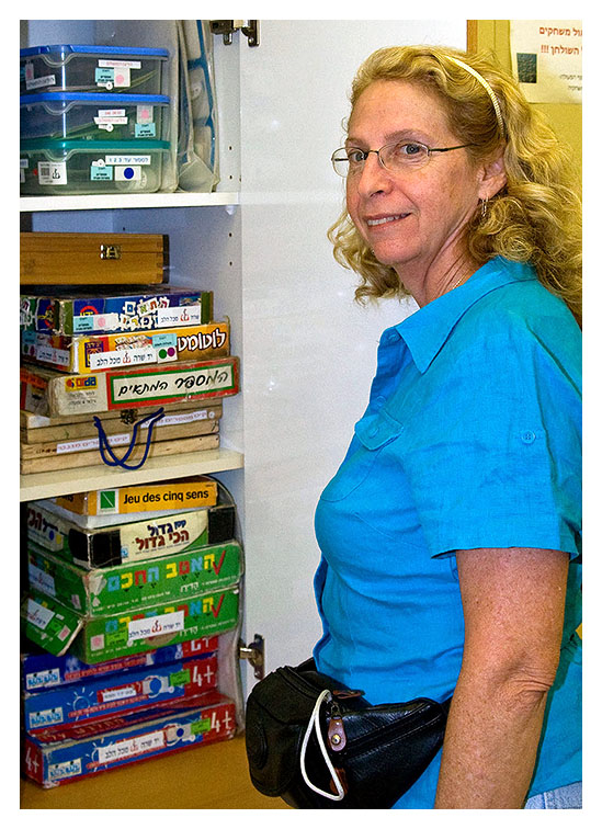 Overlooking a Well Stocked Toys and Games Closet