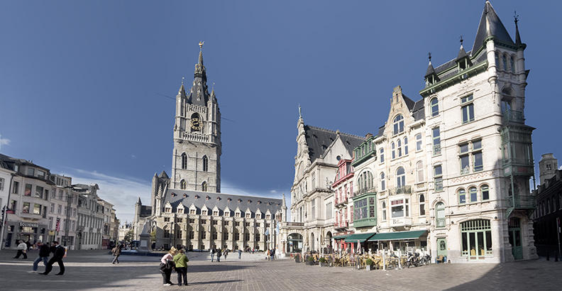 Belfry of Ghent, panorama