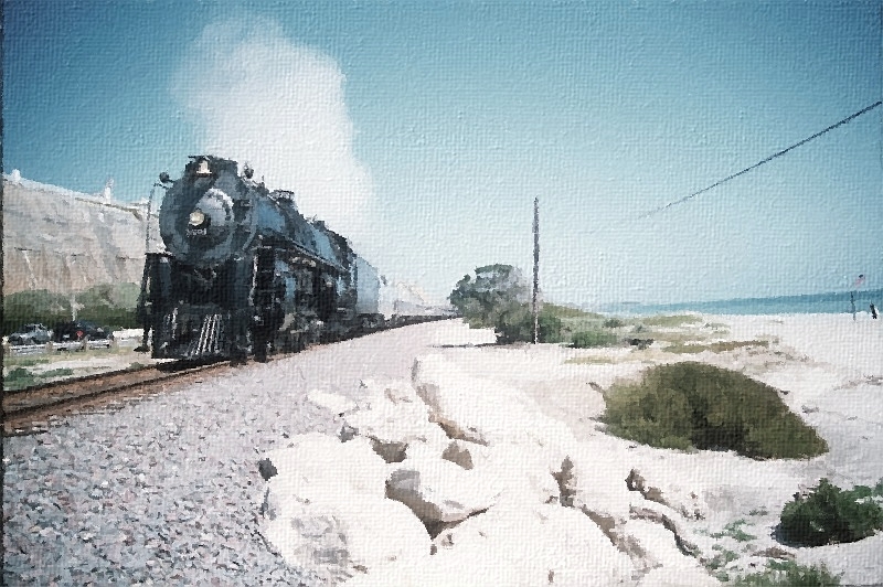 Steamin' through San Clemente