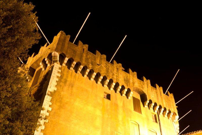 À 5 minutes à pied de notre chambre, la forteresse de Cagnes sur mer