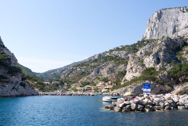 Les calanques entre La Ciota et Marseille