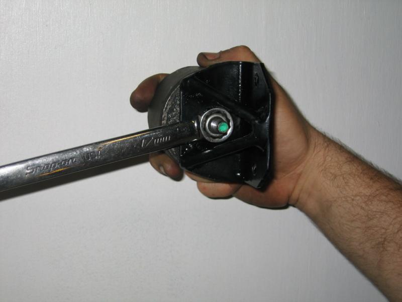 Trans mount bracket perfect wrench fit
