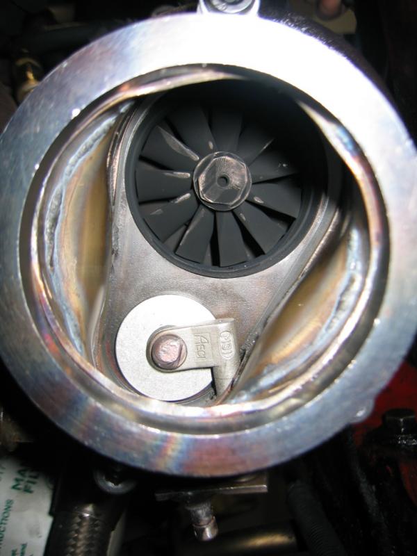 Wastegate closed