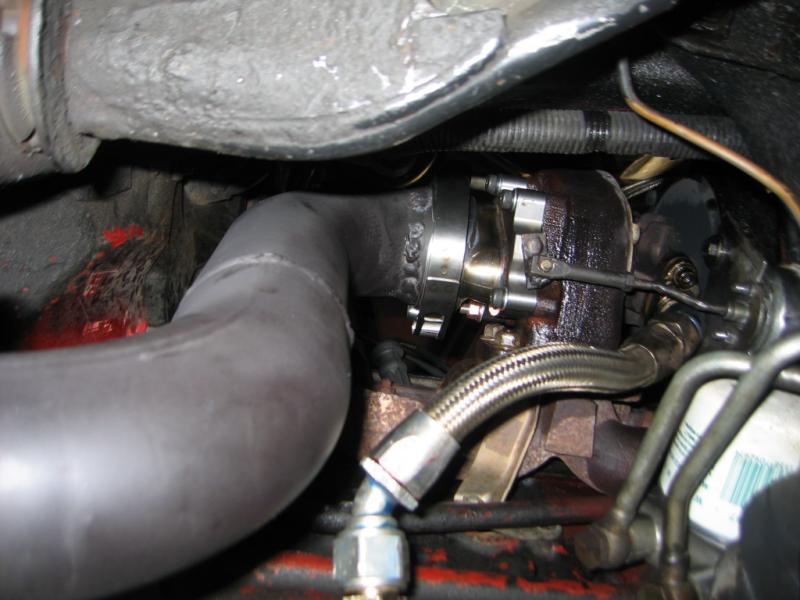 Vband  downpipe bottom