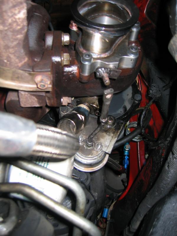 V-band on turbo