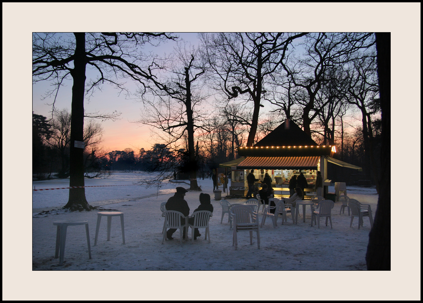 Baraque  gaufres </br>du Lac des Minimes