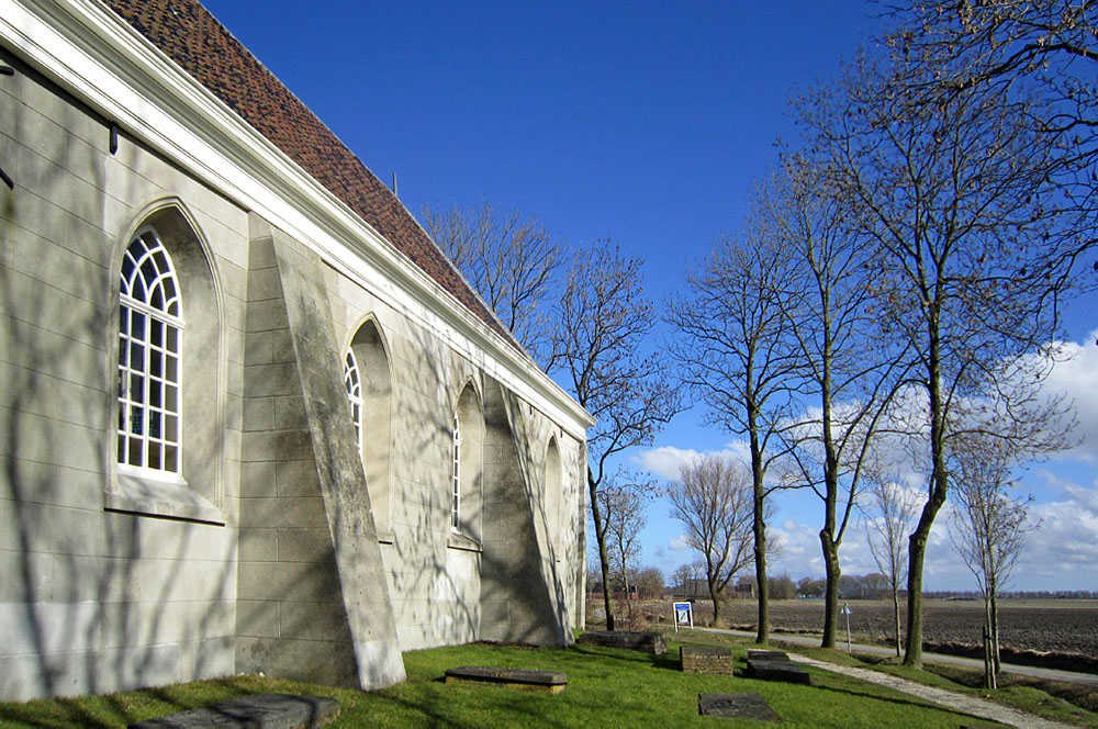 Saaxumhuizen - Kerk en Dikemaweg