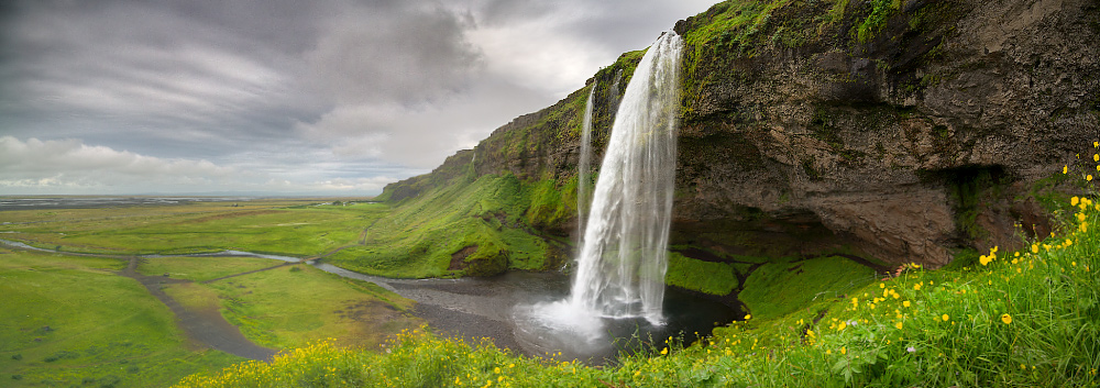 Seljalandsfoss vista