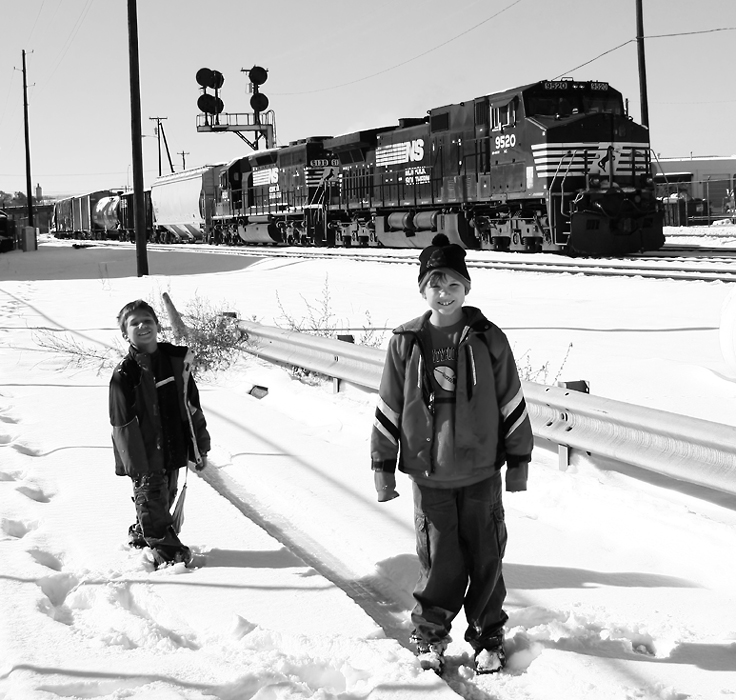 Henry & Zeke at Park St