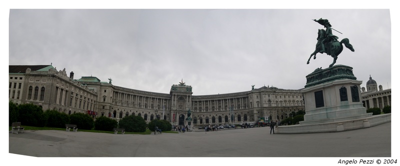 Hofburg Neue Burg section (Heldenplatz)
