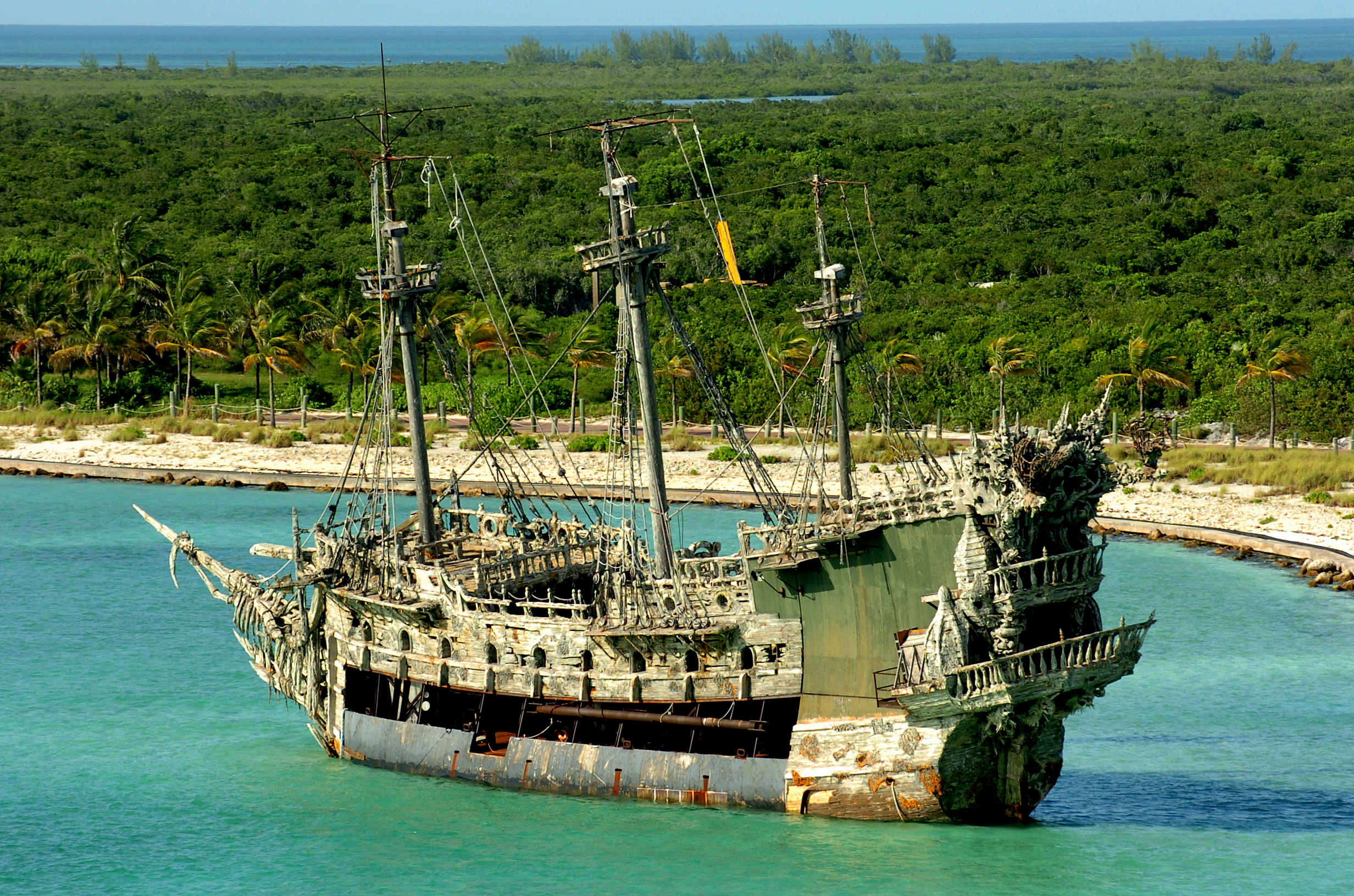 Pirate Ship at Castaway Cay
